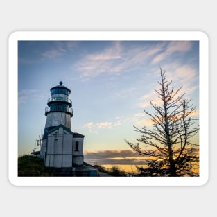 Cape Disappointment Lighthouse Sticker